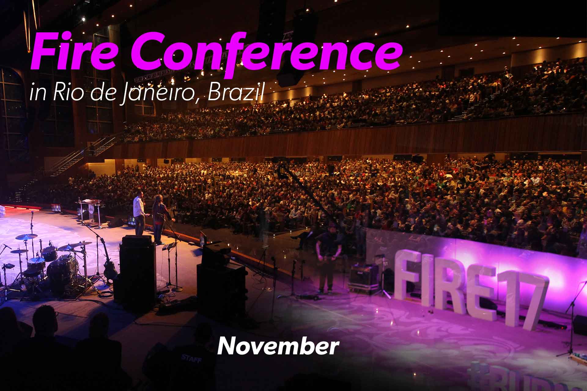 Fire Conference in Rio de Janeiro, Brazil