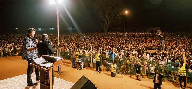 Evangelisation in Kasama, Sambia