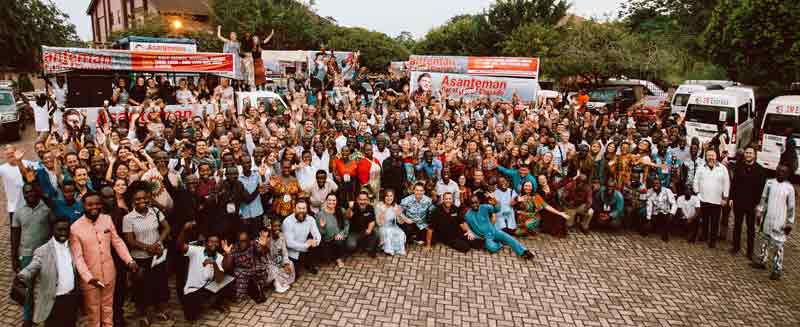 Almost 120 Bootcamp students were in Ghana for their practical initiation.