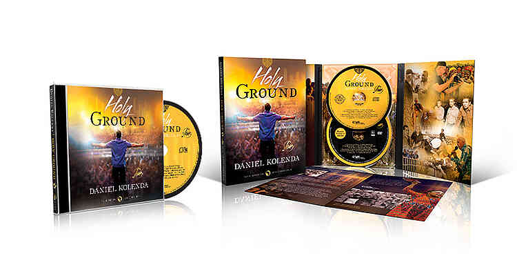 Holy Ground Product COMBO-Box Worship CD/DVD led by Daniel Kolenda