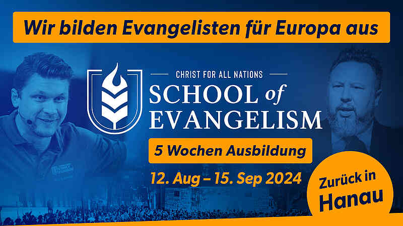 School of Evangelism mit Daniel Kolenda, Levi Lutz und vielen anderen ...