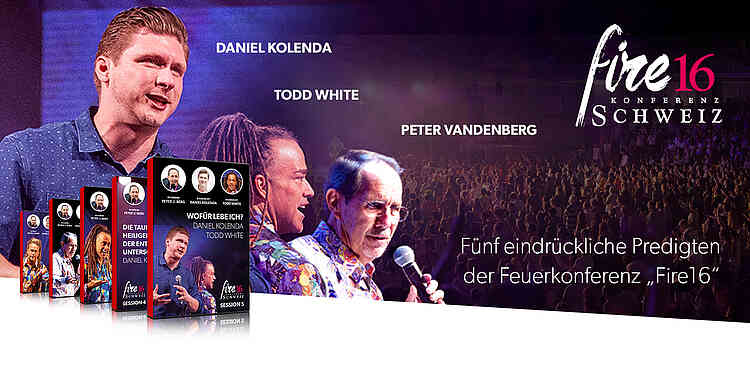 Fire16 Winterthur, Schweiz mit Daniel Kolenda, Todd White, Peter Vandenberg