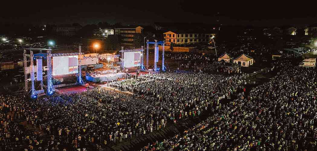 Gospel Campaign in Kumasi, Ghana – Day 2