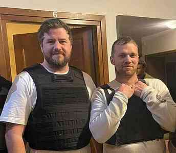 Ben Fitzgerald von Awakening Europe und Evangelist Joe Turnbull