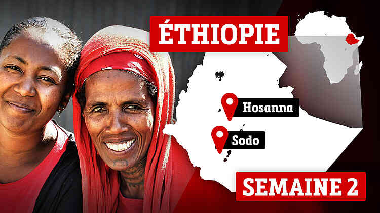 Campagnes d’évangélisation à Sodo et Hosseana, Éthiopie