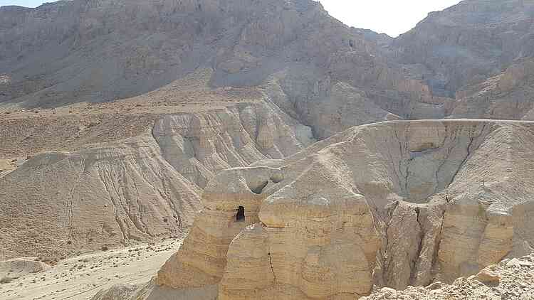 Les grottes de Qumran