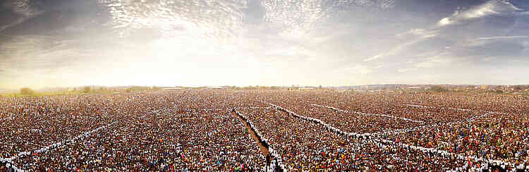 Ogbomosho, Nigeria Gospel Campaign with Reinhard Bonnke in Ogbomosho, Nigeria