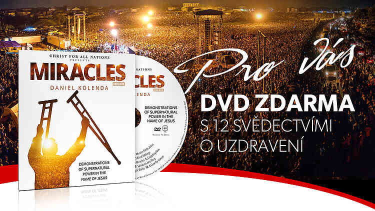 Pro vás – DVD zdarma – s 12 svědectvími o uzdravení