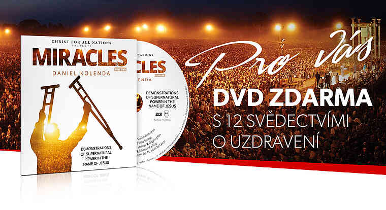 Pro vás – DVD zdarma – s 12 svědectvími o uzdravení