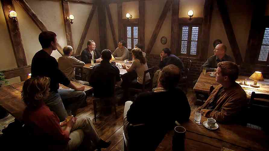 Reinhard Bonnke shares the Gospel in Germany - Picture from the "Full Flame Film Series".