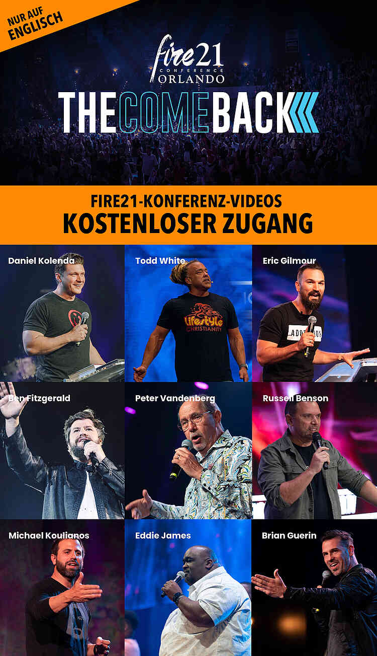 Fire21 Konferenz Livestream mit Daniel Kolenda Fire21 Konferenz Livestream mit Daniel Kolenda