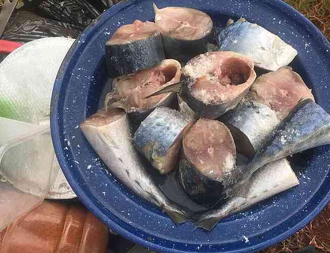 It’s good to have some excellent fresh local fish instead of ramen.