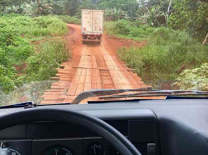 How do we cross? Very, very carefully!
