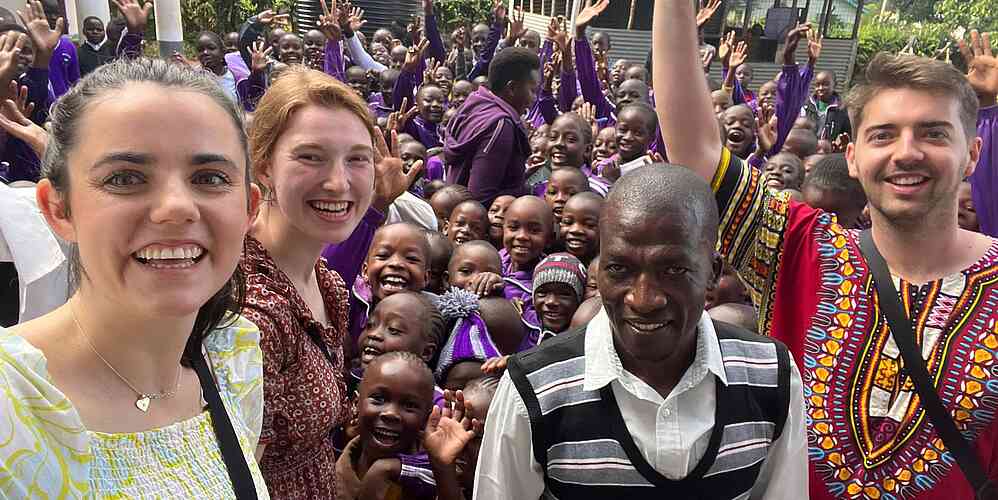 « Cela a été surréaliste et merveilleux d’être là pour la première fois. Cela m’a rappelé Matthieu 19:14 : Jésus a dit : 'Laissez venir à moi les petits enfants’ ». – Vimbai