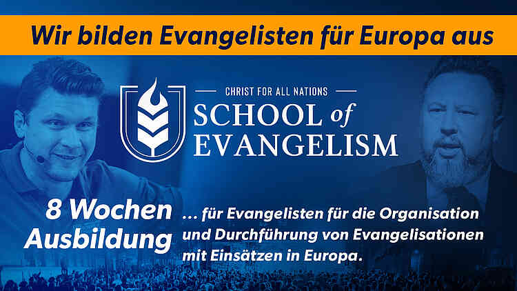 School of Evangelism mit Daniel Kolenda, Levi Lutz und vielen anderen ...