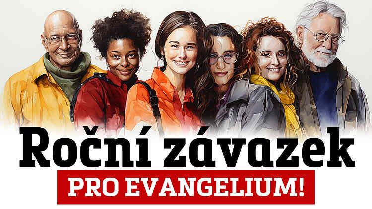 Byli byste ochotni dávat po dobu roku 2024 jedno euro denně na evangelium? Roční závazek