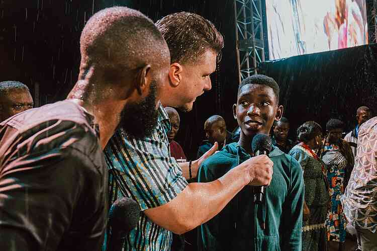 A man with terrible, debilitating chest pain was healed during the prayer!