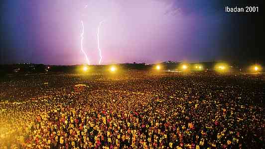 CfaN Gospel Campaign in Ibadan, Nigeria 2001