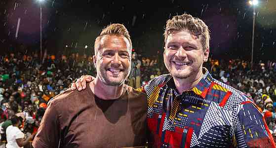 Evangelisten Gary Smith und Daniel Kolenda.