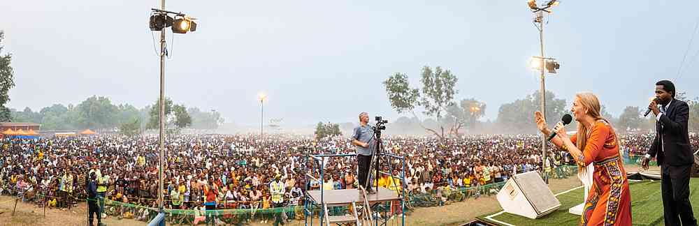 Evangelist Kathy Leamon in Mbuji-Mayi