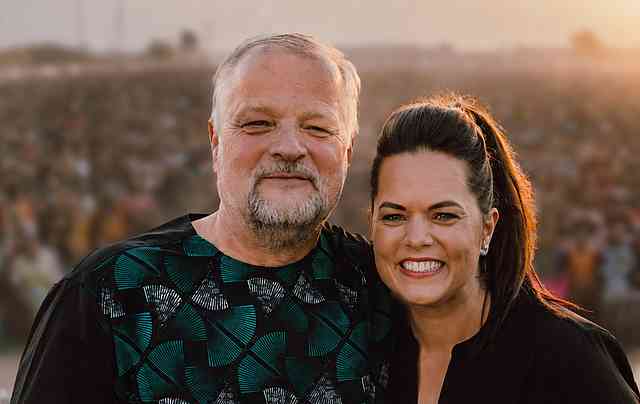 Campaign organizers, Bret Sipek and Jana Bielava