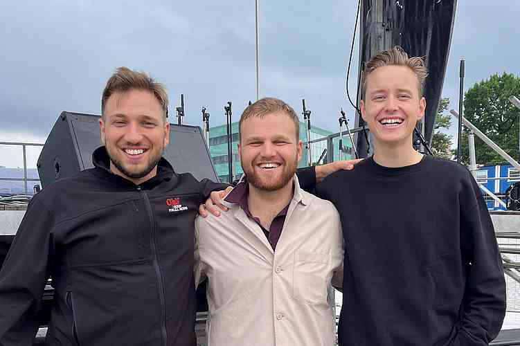 Lukas Repert, Matias Toivainen a Lukas Abildsten