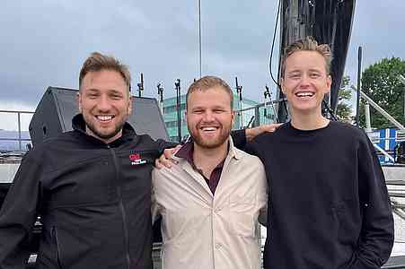 Lukas Repert, Matias Toivainen and Lukas Abildsten