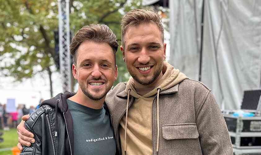 David Rotärmel (Reviving the World) et Lukas Repert (God’s Power)