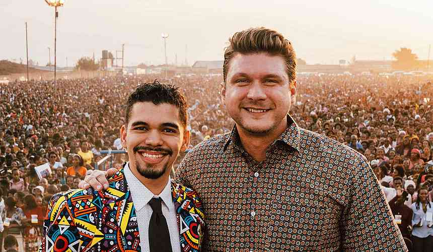 Evangelist Alejandro Escobar and Evangelist Daniel Kolenda