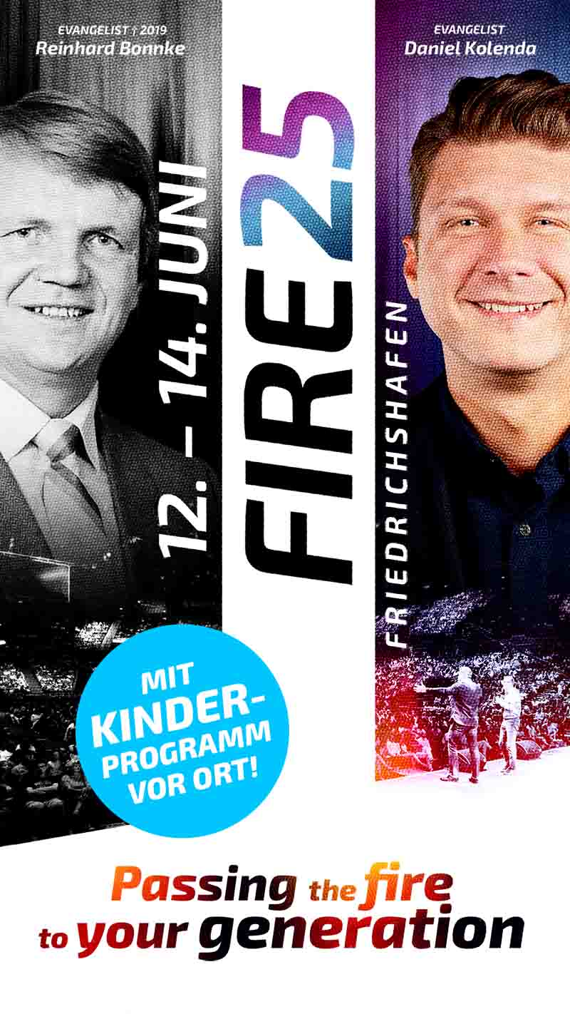 Fire25 Konferenz mit Evangelist Daniel Kolenda