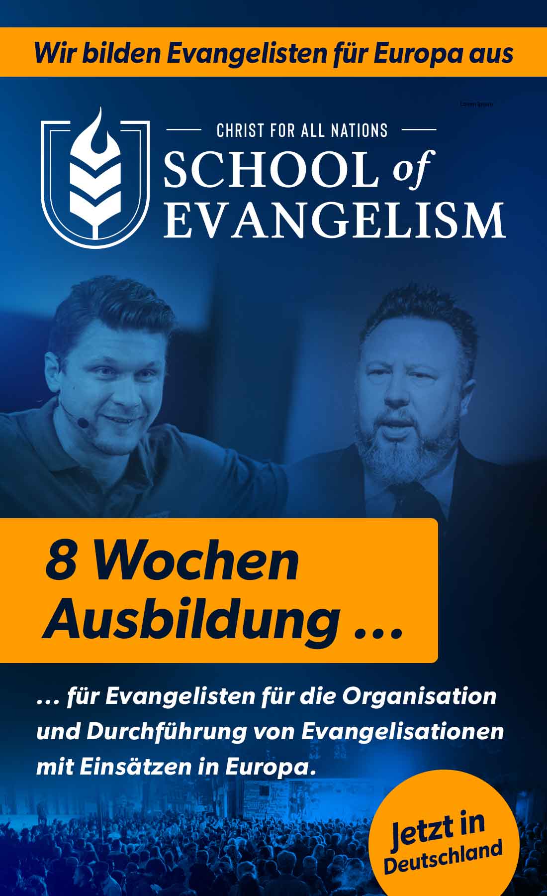 School of Evangelism mit Daniel Kolenda und Levi Lutz