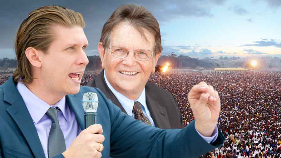 Evangelist Daniel Kolenda und Reinhard Bonnke